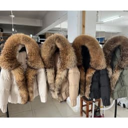 MMK 2023 Winter Women Warm White Duck Down Jacket Natural Real Fox Fur Collar Hood Puffer Coat Thick Luxury Outerwear
