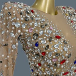 Sparkly Full Rhinestone Asymmetrical Bodycon Wrap Dress for Sexy Women Long Sleeved Mini Dress High-end Party Evening Dress Puer