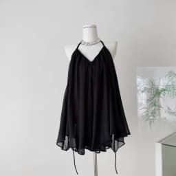 Women French V-neck Camisole Top Summer Fashion Sexy Beach Black Blue Chiffon Sleeveless Lady Top