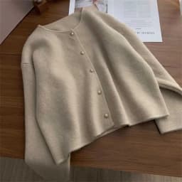 Autumn Women Cardigan Sweater Solid Casual Warm Outerwear Knitwear Tops Elegant Korean Single-breasted Ladies Sweater Clothing