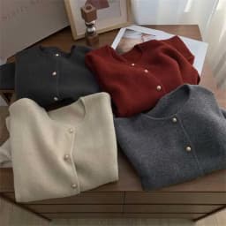 Autumn Women Cardigan Sweater Solid Casual Warm Outerwear Knitwear Tops Elegant Korean Single-breasted Ladies Sweater Clothing