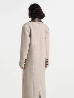 Fashion Waist Cinching Woolen Long Coat For Women Lapel Long Sleeve Single-breasted Coat With Belt New Lady Commuter Outwears
