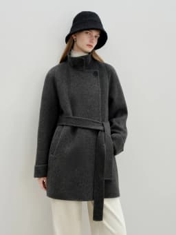ZIQIAO Wool Solid Color Temperament Plain Warm Fisherman Hat Female 2025 Winter New Style Face Small Basin Hat Ins All-match