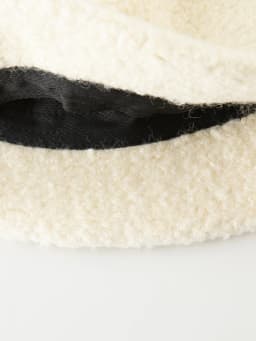 ZIQIAO Wool Solid Color Temperament Plain Warm Fisherman Hat Female 2025 Winter New Style Face Small Basin Hat Ins All-match