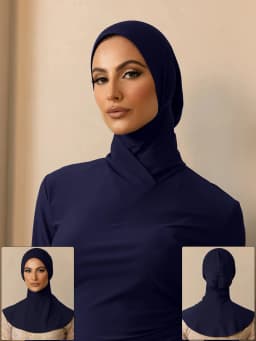 1PCS Fashion Headscarf for Modern Muslim Women Summer Bath Swim Hijab Swimming Instant Turban Women Extended Neck Design ﻿