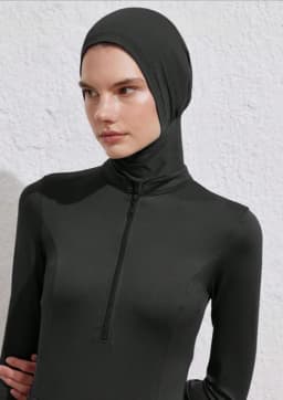 1PCS Fashion Headscarf for Modern Muslim Women Summer Bath Swim Hijab Swimming Instant Turban Women Extended Neck Design ﻿