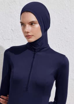 1PCS Fashion Headscarf for Modern Muslim Women Summer Bath Swim Hijab Swimming Instant Turban Women Extended Neck Design ﻿