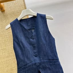 Early autumn linen lapel single breasted shirt loose shorts two-piece set elegant classic retro casual women's set