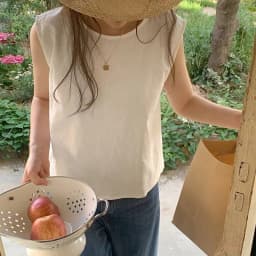 Cotton Linen Summer Hot Tops For Women Casual Sleeveless Back Button Up Korean Harajuku Tank Top Women Vintage Clothes