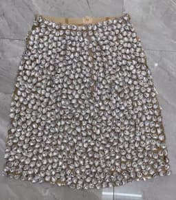Full Sparkly Rhinestone Mesh Tight Fitting Skirt Sexy Women Mini Skirt Nightclub Party Outfit High-end Crystals Skirt shuidiqun