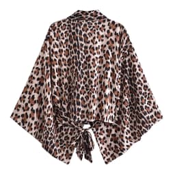 Floral Print Sashes Short Kimono Top Women Fashion V Neck Batwing Sleeve Shirt Blouse Lace Up Bohemian Hoodie Beach Bikini Cover