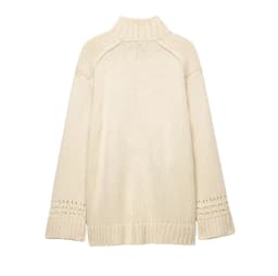 Fashion Casual Knitted Double-Breasted Jacket Women's Wrap Knit Cardigan Belt Shawl Collar Openwork Cuffs Oversized Sweater LS3K