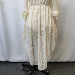 Sexy Women's V Neck Hollow Evening Long Dress Retro Boho Lace Jacquard Spring Autumn Long Sleeve Ruffle Maxi Dresses Vestidos