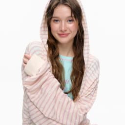 College-style Casual Loose Outerwear American Retro All Match Zipper Sweatshirt Street Sweet Bow Design Hooded Coats Female Top
