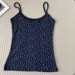 Floral Print Slim Cotton Camisole Women Summer Simple Streetwear Sleeveless Vests Female Cute Sweet Preppy Style Tank Tops Y2K
