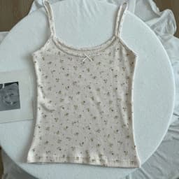 Floral Print Slim Cotton Camisole Women Summer Simple Streetwear Sleeveless Vests Female Cute Sweet Preppy Style Tank Tops Y2K