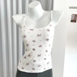Floral Print Slim Cotton Camisole Women Summer Simple Streetwear Sleeveless Vests Female Cute Sweet Preppy Style Tank Tops Y2K