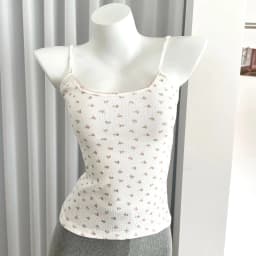 Floral Print Slim Cotton Camisole Women Summer Simple Streetwear Sleeveless Vests Female Cute Sweet Preppy Style Tank Tops Y2K