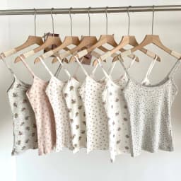 Floral Print Slim Cotton Camisole Women Summer Simple Streetwear Sleeveless Vests Female Cute Sweet Preppy Style Tank Tops Y2K