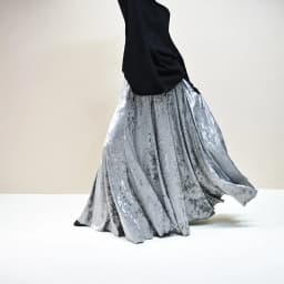 100% Real Photo High Quality Women Elegant Pleated A-Line Long Skirts High Waist Party Maxi Skirts Faldas Femme Streetwear