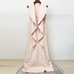 HIGH STREET Newest Fashion 2026 Party Vestido Teal Green Women's Sleeveless Backless Lotus Leaf Long Dress