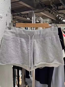 New Rose Pink Cotton Short Pant Women Casual Elastic High Waist Casual SweatShorts Sweet Vintage Cute Y2K Drawstring Bottoms