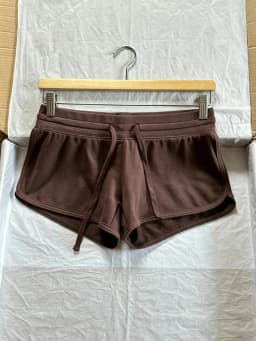 New Rose Pink Cotton Short Pant Women Casual Elastic High Waist Casual SweatShorts Sweet Vintage Cute Y2K Drawstring Bottoms