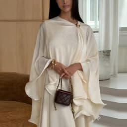 Romantic Graceful Shawl Dress Set Elegant Retro Gentle Date Women Spring Summer Formal Party Street Sophisticated Wear