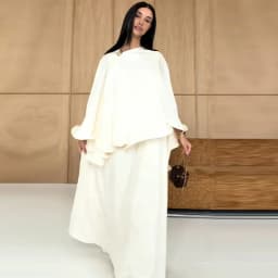 Romantic Graceful Shawl Dress Set Elegant Retro Gentle Date Women Spring Summer Formal Party Street Sophisticated Wear