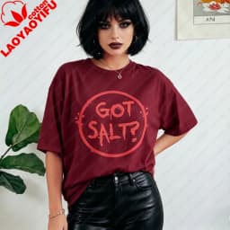 Supernatural Got Salt T-shirt Winchester Tee Science Fiction TV Series SPN Fans Casual Shirt Men Women Fashion Cotton Tee Tops
