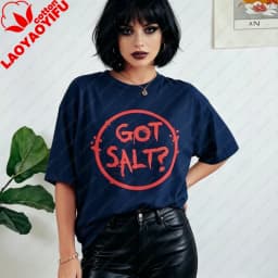 Supernatural Got Salt T-shirt Winchester Tee Science Fiction TV Series SPN Fans Casual Shirt Men Women Fashion Cotton Tee Tops
