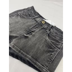 Retro Spice Girl Washed Old Black Grey Denim Shorts Female Summer Spice Girl Skinny Slim Hips A-Word Hot Pants