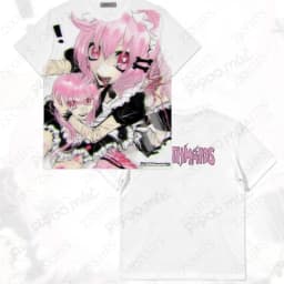Subculture Aesthetic Crop Top Women Clothing 2000s Kawaii Anime Cartonn Print Sweet Japanese Lolita Cute T shirts Harajuku Tops