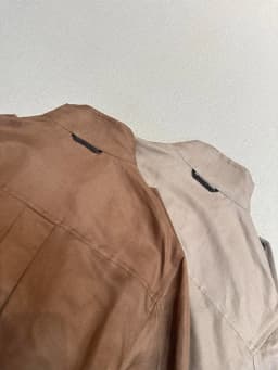 Women's 2026 Spring Summer New Silk and Linen Stand up Collar Jacket All-match