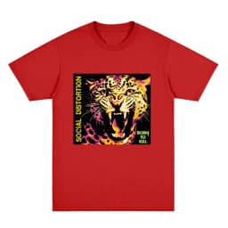 Social Distortion New Album Graphic Print Cotton T-shirt Fashion Women Men Unisex Casual Loose XS-2XL Tee Round Neck Tops Summer