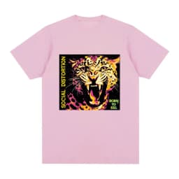 Social Distortion New Album Graphic Print Cotton T-shirt Fashion Women Men Unisex Casual Loose XS-2XL Tee Round Neck Tops Summer
