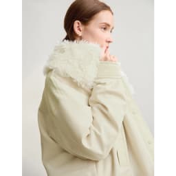 Amii Down Coats For Woman 2026 Winter New Casual Warm Patchwork Versatile Down Jacket Women's Long Sleeves Loose Top 12544075