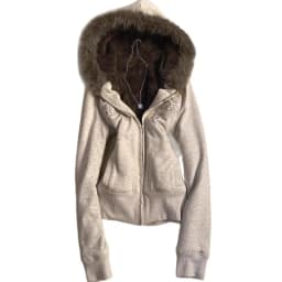 American Y2k Embroidered Fur Collar Hooded Sweatshirt for Women 2026 Autumn Winter New Retro Streetwear Women's Zip Up Hoodie