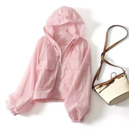 Women Cropped Hooded Windbreaker Jacket Zip Up Pocket Lantern Sleeve Lightweight Outdoor Coat
