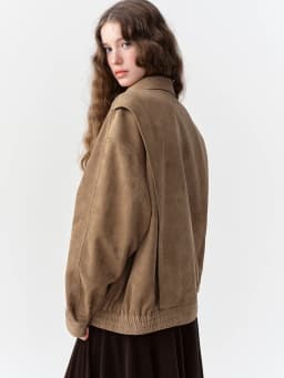 DUSHU 2026 Fall Women's Stylish Raglan Sleeve Cropped Utility Jacket - Vintage Commuter Casual Outerwear for Everyday Use