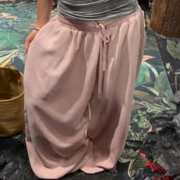 Women Y2K Baggy Sweatpants Super Loose Wide Leg Joggers Drawstring Waist Solid Casual Lounge Trousers Star Pattern Streetwear