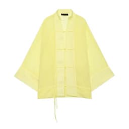 Women Stand Collar Shirt Chinese Frog Button Blouse for Early Fall, Loose Solid Color Long Sleeve Top Durable Polyester