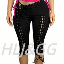 HLJ&GG Fashion Y2K Letter Print One Shoulder Two Piece Set Women Side Drawstring Ruched Top And Hollow Bandage Shorts Streetwear