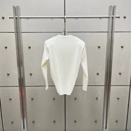 Ladies Cotton‑blend Long Sleeve Tee Crew Neck Front Twisted Knot Ruched Slim Fashion Cropped T‑Shirt Women Casual Daily Tops