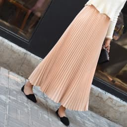 High Waist Pleated Maxi Skirt for Women Vintage Summer Long Flowy Skirt