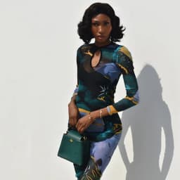 STYLISH LADY Marble Print Mesh Maxi Dress Women O Neck Keyhole Cutout Long Sleeve Bodycon See Through Evening Party Long Dress
