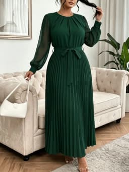 XL-4XL Plus Size Women Clothes Dresses Autumn Spring Robes Long Sleeve Street Style Casual 3XL Big Size Maxi Dress Oversized