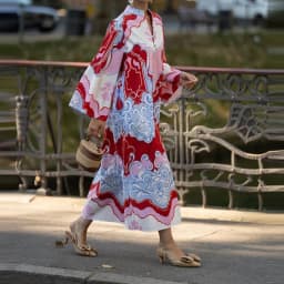 Fashion Stand Collar Loose Vacation Dress Elegant Button Hight Waist Bohemian Robe Dress Casual Flared Sleeves Flax Long Dresses