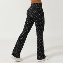 Soft Motion Straight Leg Bottoms Women's Mid-Waist Yoga Pants GYM Leggings Naked Feel Pilates Running Sports Trousers