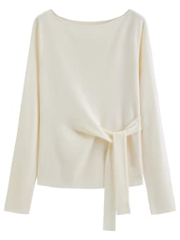 DUSHU 2026 Fall Women's Lightweight Merino Wool Crew Neck Pullover, Soft Fine Knit Top for Elegant Office & Everyday Style